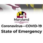 MD MEMA COVID-19 State of Emergency