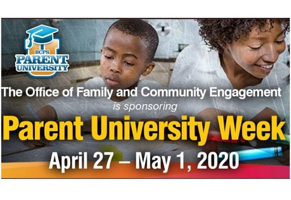 BCPS Parent University Week 2020