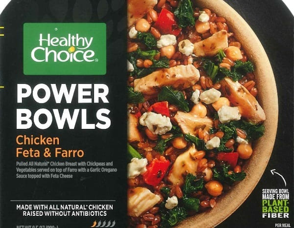 Healthy Choice Frozen Chicken Bowl