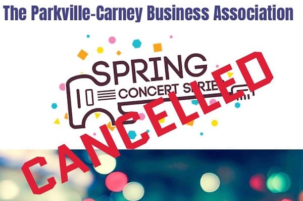 PCBA Spring Concert Series 2020 Cancelled