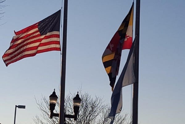 Flags Half Staff