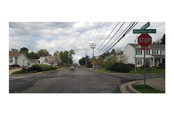 Northwind Road at Magledt Road