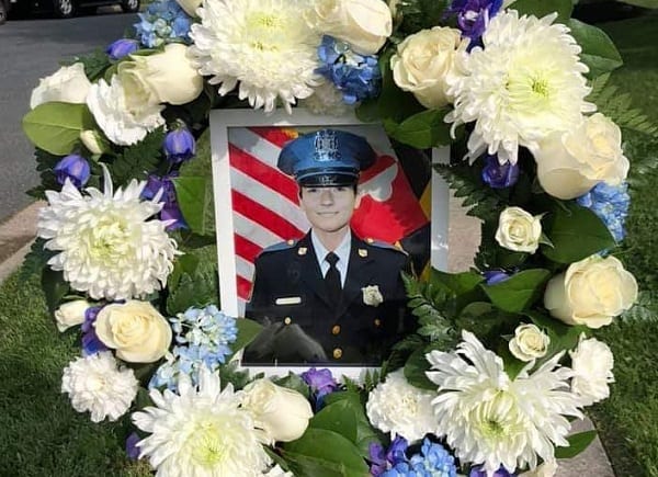 Officer Amy Caprio Memorial Flowers