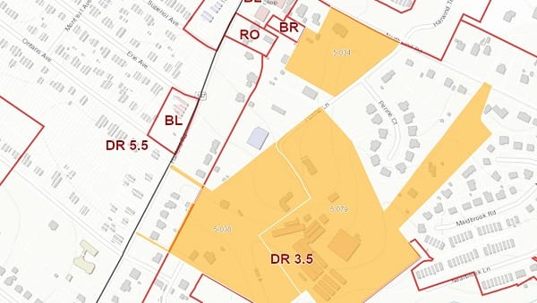 Marks Downzoning Harford Road Northwind Road 202006