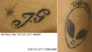 Woman Found Gunpowder Trail Tattoo 1