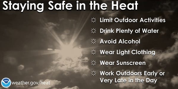 NWS Heat Safety Tips