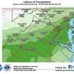 NWS Maryland Storm Probability 20200705