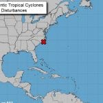Tropical Depression Mid-Atlantic NHC 20200709