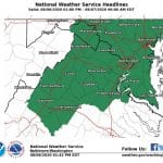 NWS Flash Flood Maryland 20200806