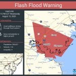 NWS Flash Flood Warning NottinghamMD 20200812