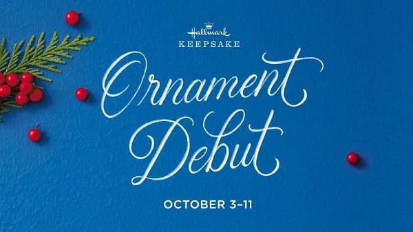 Hallmark Keepsake Ornament Debut 2020