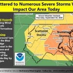 NWS Maryland Storm Probability 20200903