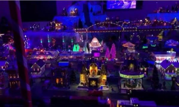 WMVFC Holiday Train Garden