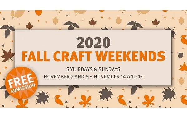 Richardson Farms Fall Craft Weekends 2020