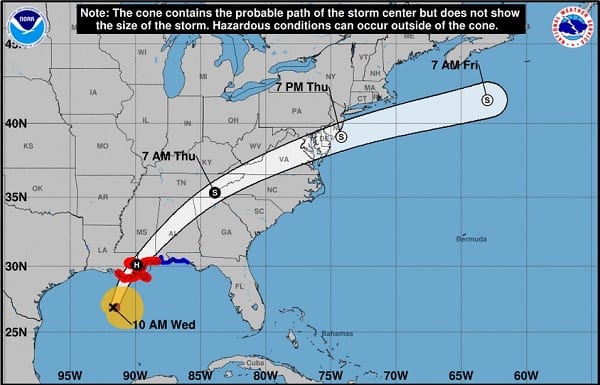 Zeta Projected Path Maryland 20201028