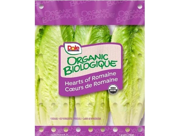 Dole Organic Romaine Hearts