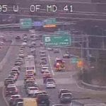 I-695 Crash Parkville 20210102