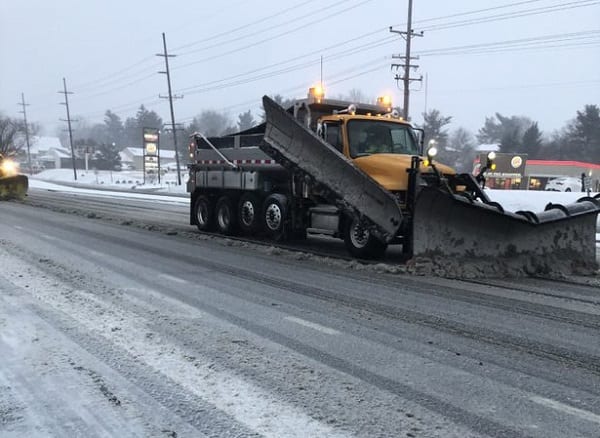 Snow Plow Maryland SHA