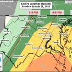 NWS Maryland Storms 20210328