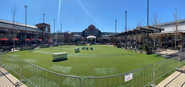 THE AVENUE at White Marsh reimagines turf plaza area to be used