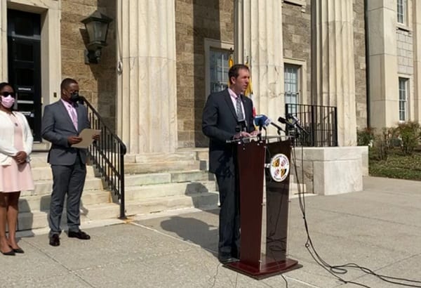 Baltimore County Johnny Olszewski Education Announcement 20210414