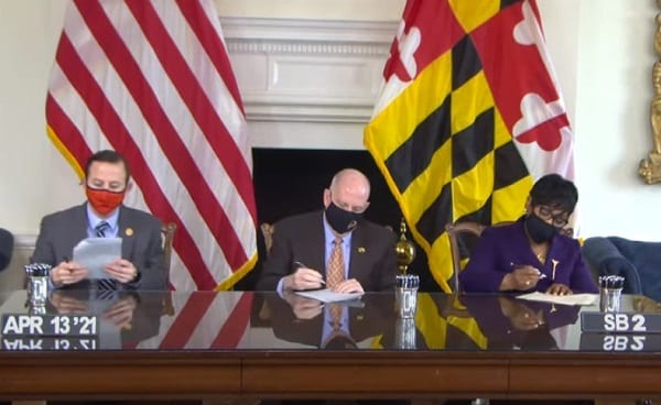 Governor Hogan Bill Signing 20210413