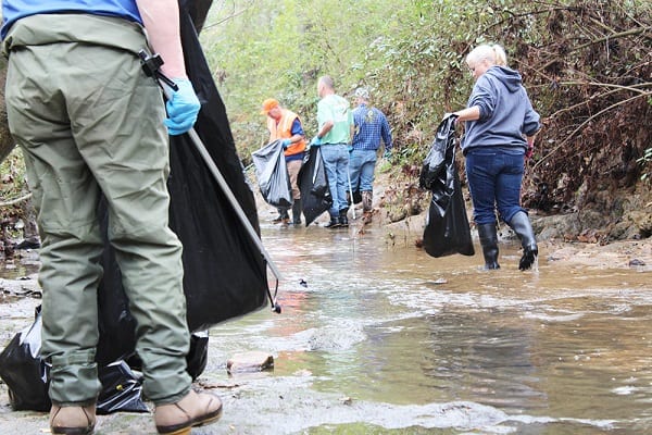 Harford Park Stream Cleanup