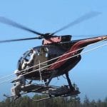 Helicopter Powerline Maintenance