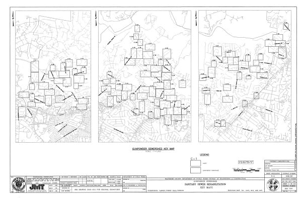 Baltimore County Sewer Relining Project Map 20210505