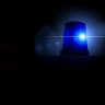 Blue Police Light