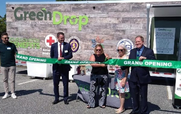 GreenDrop Ribbon Cutting Marks Bevins