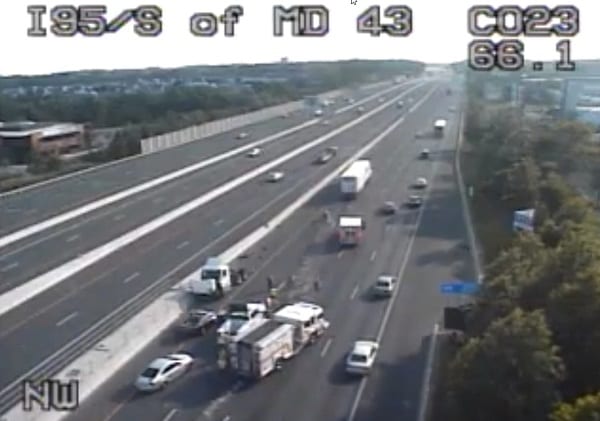 I-95 White Marsh Crash 20210607