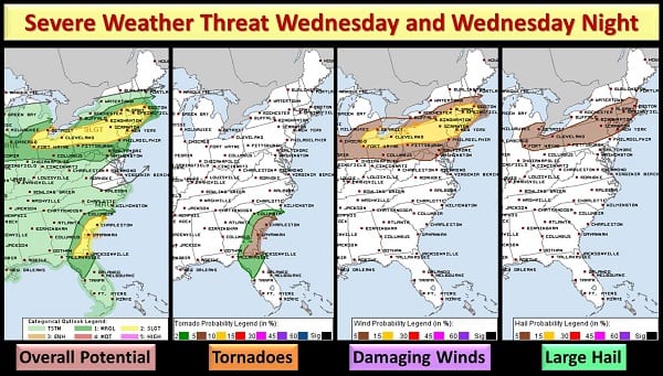 NWS Eastern Severe Weather Threat 20210707