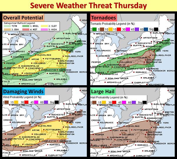 NWS Eastern Severe Weather Threat 20210729