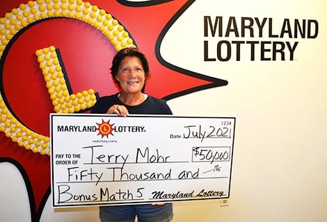 Nottingham MD Maryland Lottery Bonus Match 5 Winner 20210719