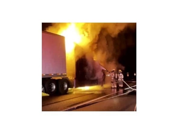 White Marsh Truck Fire 20210706