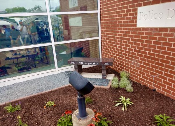 Officer Caprio Memorial Garden Parkville 1