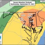 Ida Severe Storm Probability Maryland 20210831