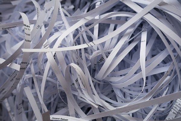 Paper Shredding Shredder Document