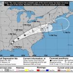 Tropical Depression Ida Projected Path 20210831