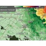 Tropical Storm Henri Rainfall Map Maryland