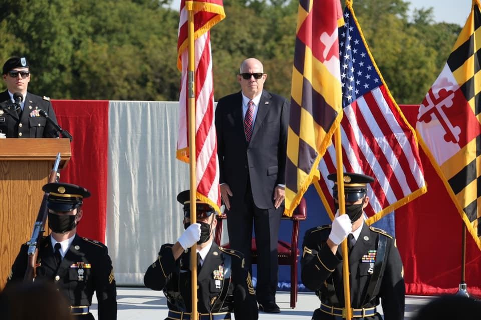 Governor Hogan Maryland National Guard Fallen Warrior Ceremony 20210911