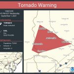 NWS Baltimore County Tornado Warning 20210901