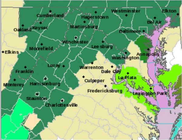 NWS Baltimore Flash Flood Watch 20210922