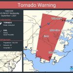 Tornado Warning White Marsh Essex Perry Hall 20210901