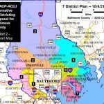 NAACP ACLU Alternative Proposed Baltimore County Redistricting Map 2021