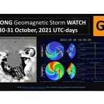 NOAA Geomagnetic Storm Watch 20211030
