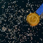 Awards Winner Medal Confetti