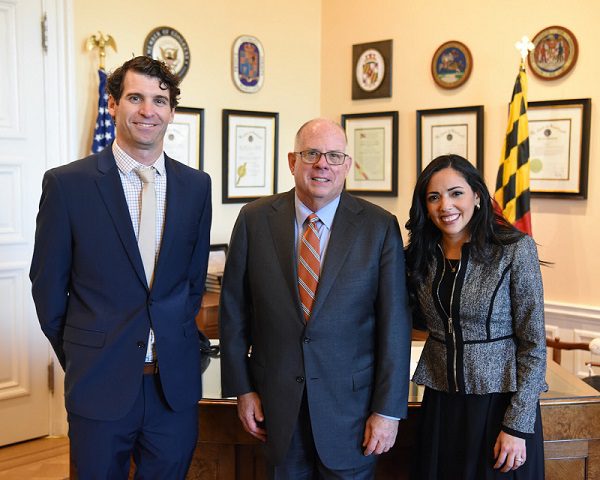 Governor Larry Hogan Laura Gomez-Martin Patrick McLoughlin