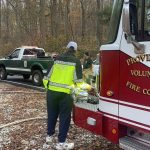 Loch Raven Reservoir Brush Fire 20211122